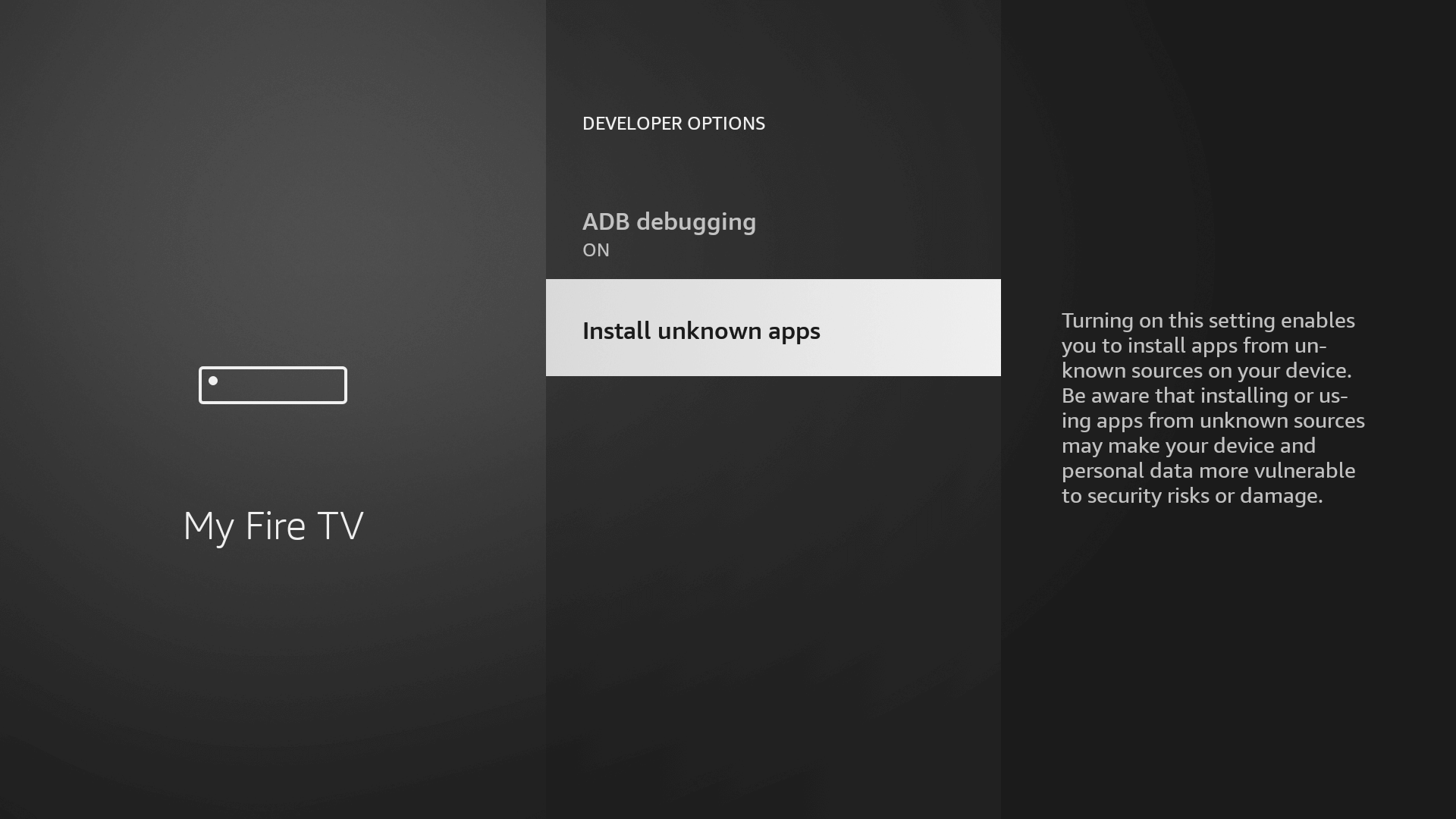 Hit Got it when the Quick Guide Menu pops up.